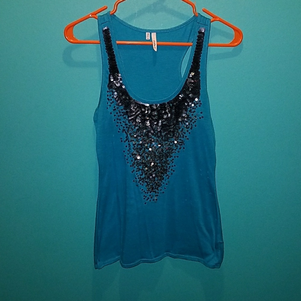 Sequin top